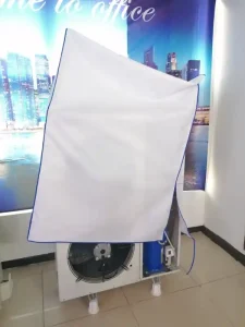 کاور محافظ کمپرسور کولر گازی: بهترین سپر دفاعی یونیت خارجی در برابر برف و یخزدگی 2 کاور محافظ کمپرسور کولر گازی