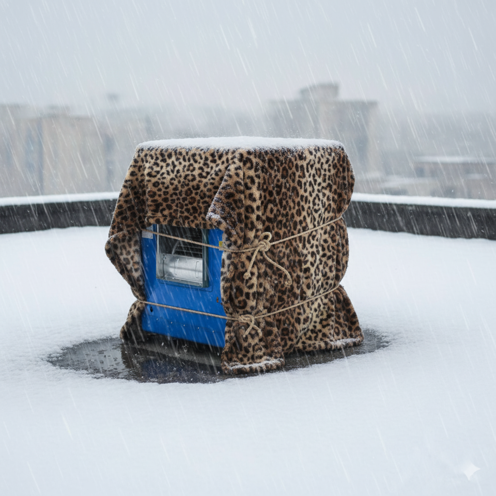کاور کولر آبی و کاور کولر گازی | راهنمای نگهداری و آمادهسازی کولر برای زمستان 5 کاور کولر آبی